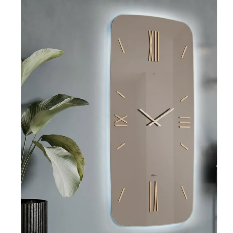 Pegaso led orologio 65x130cm