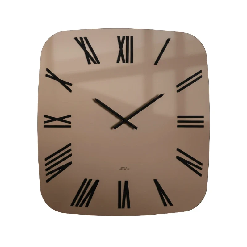 Infinity satinato orologio 120x120cm