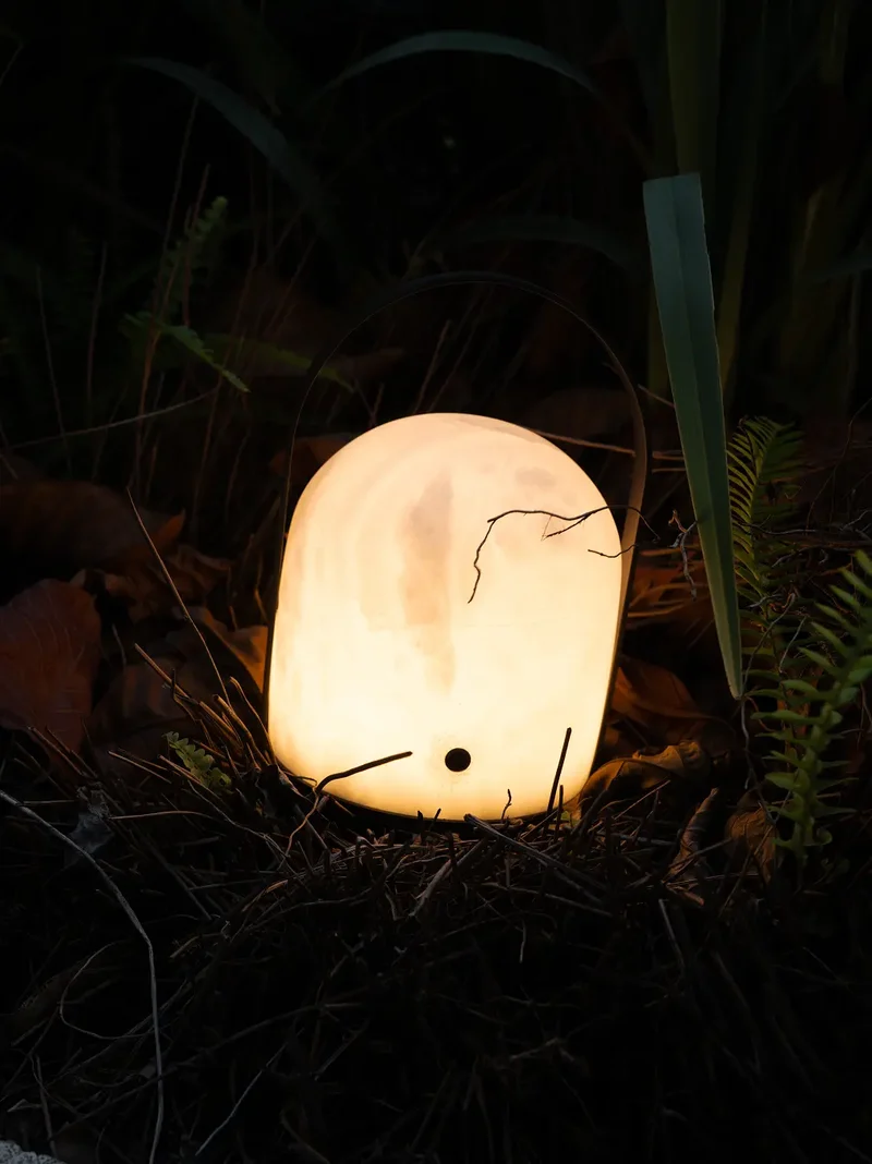 Arcus Marble Portable Table Lamp
