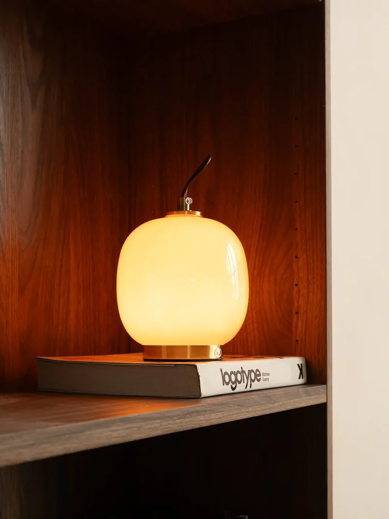 Dew Glass Portable Table Lamp