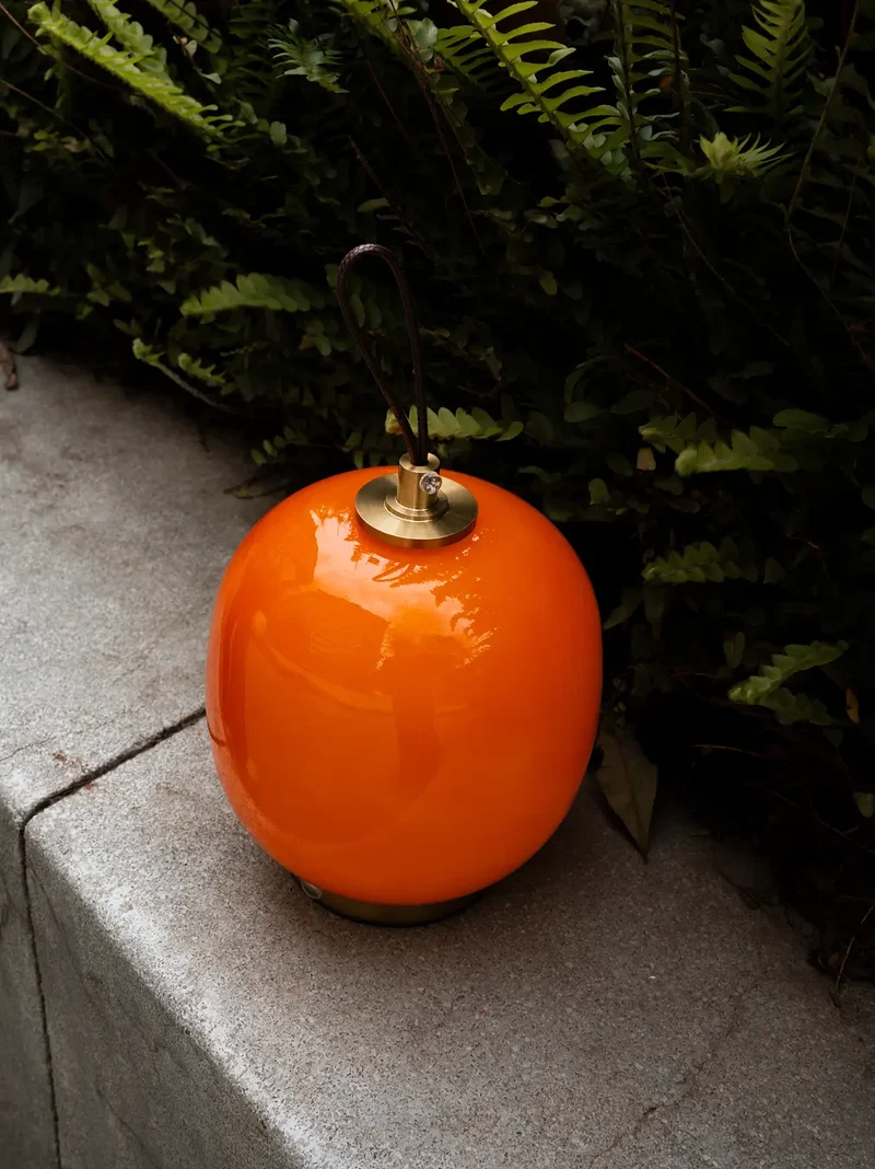 Dew Glass Portable Table Lamp