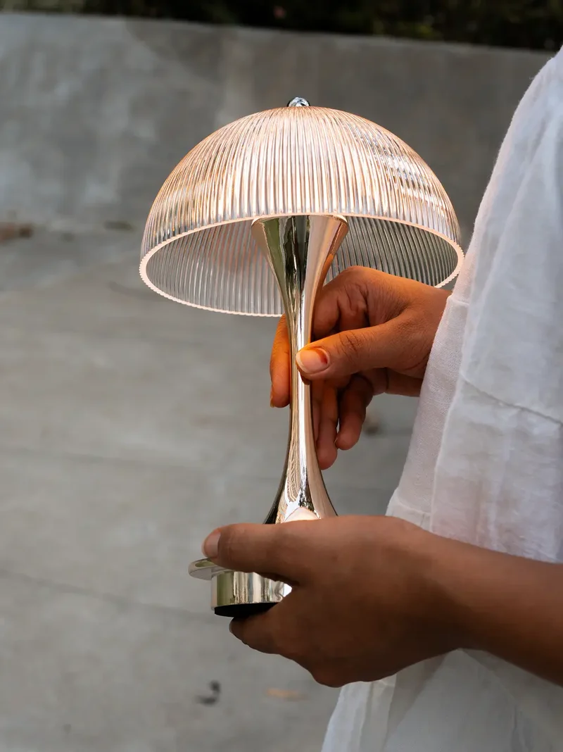 Nova Prism Portable Mushroom Lamp