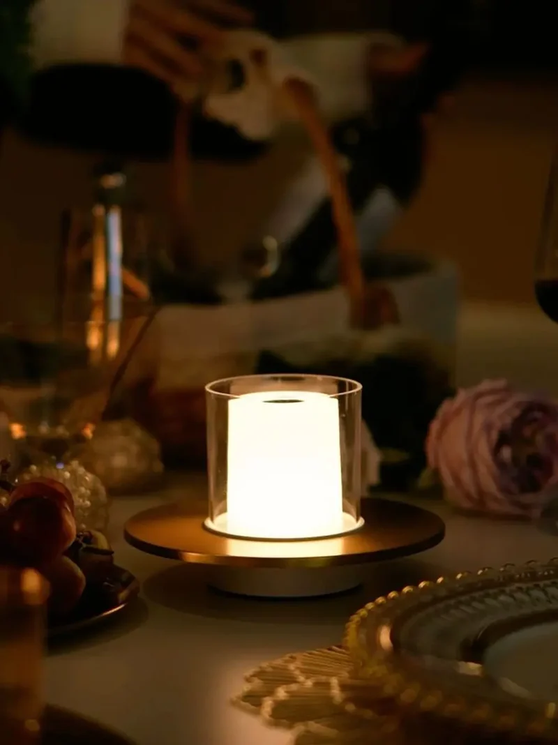 Candle Portable Table Lamp