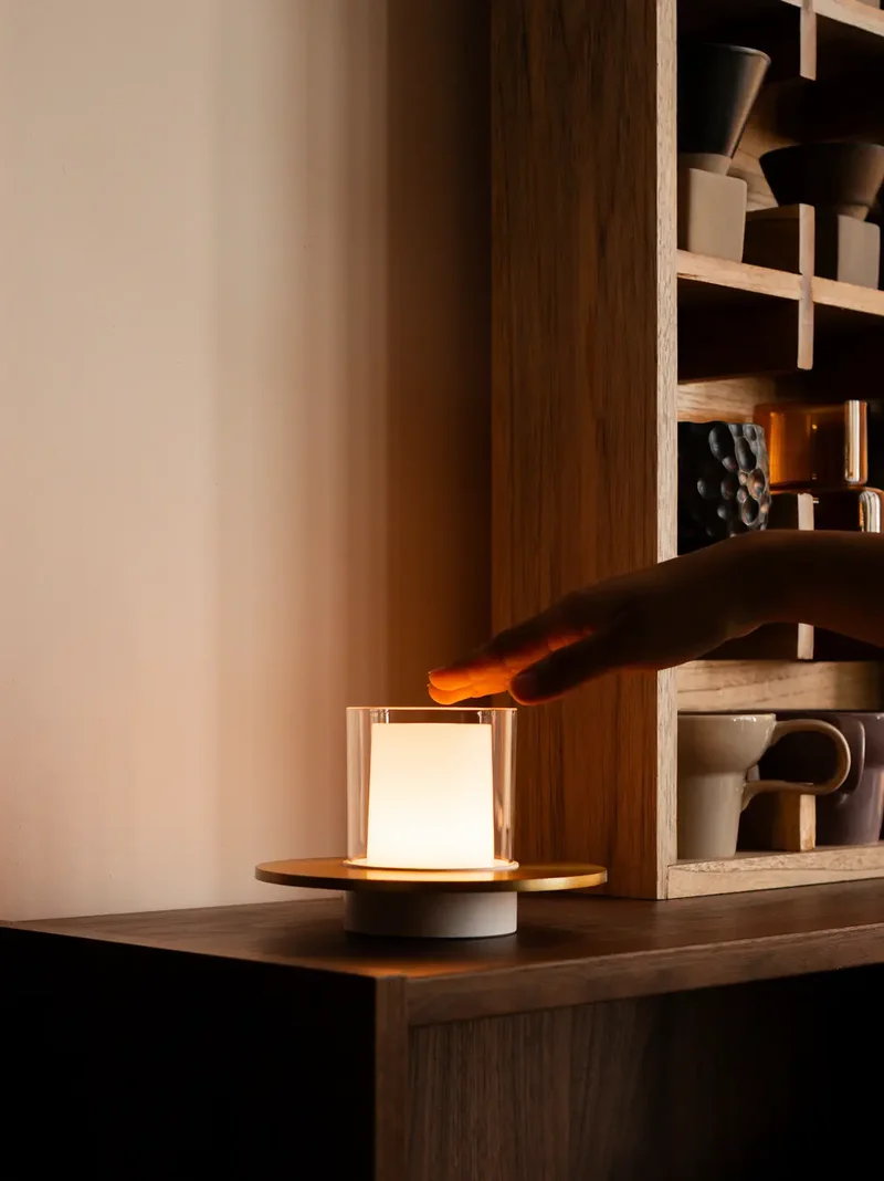 Candle Portable Table Lamp