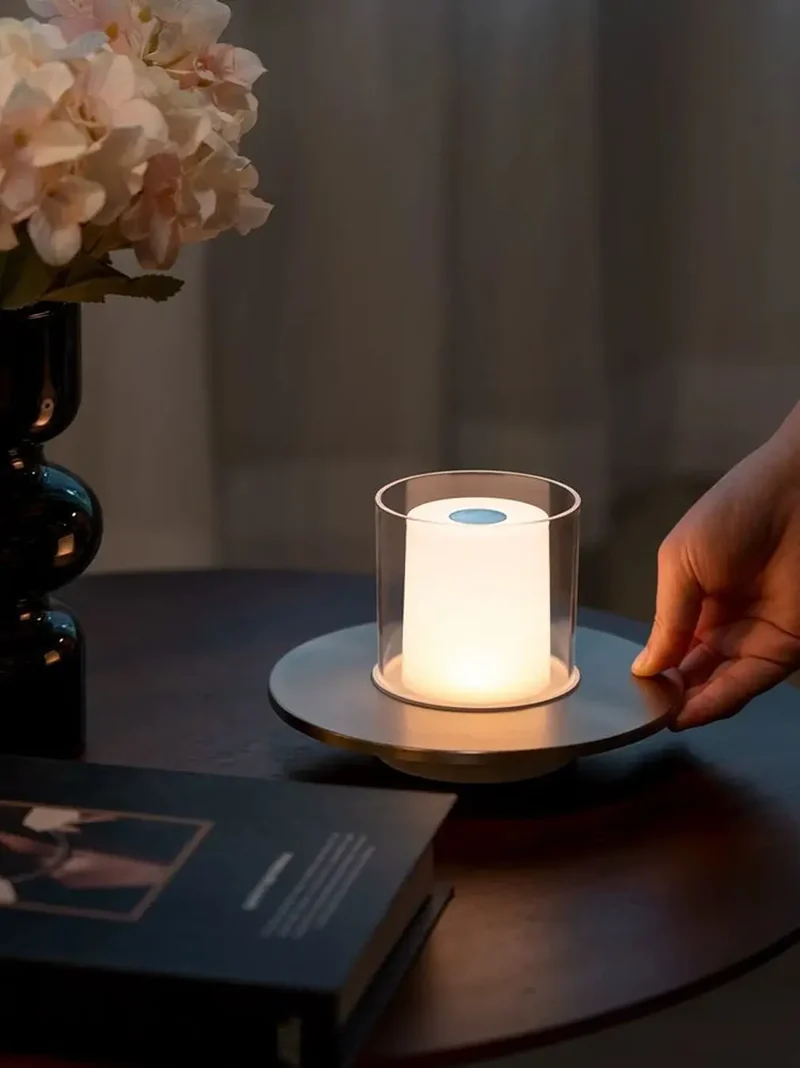 Candle Portable Table Lamp