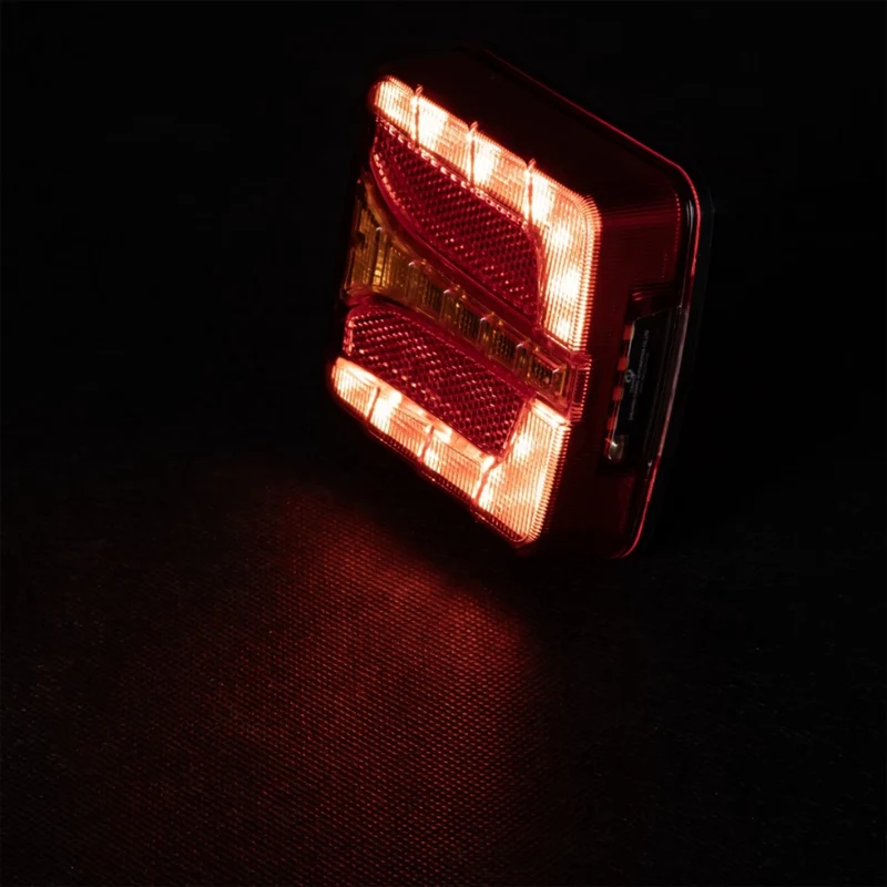 Luci a LED quadrate di piccole dimensioni per rimorchio / Set da 2