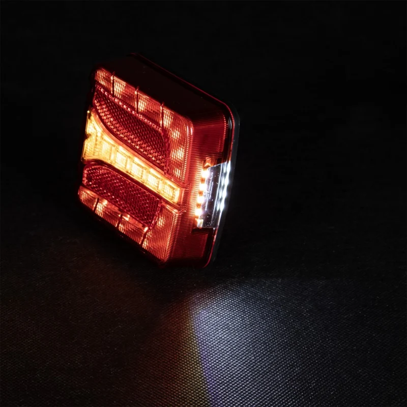 Luci a LED quadrate di piccole dimensioni per rimorchio / Set da 2