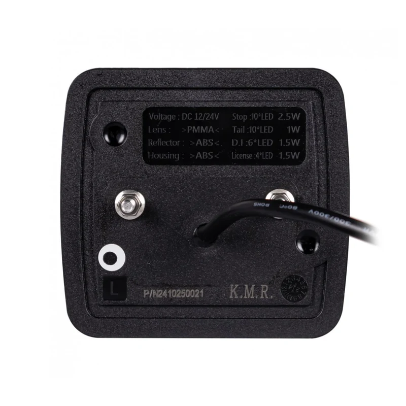Luci a LED quadrate di piccole dimensioni per rimorchio / Set da 2