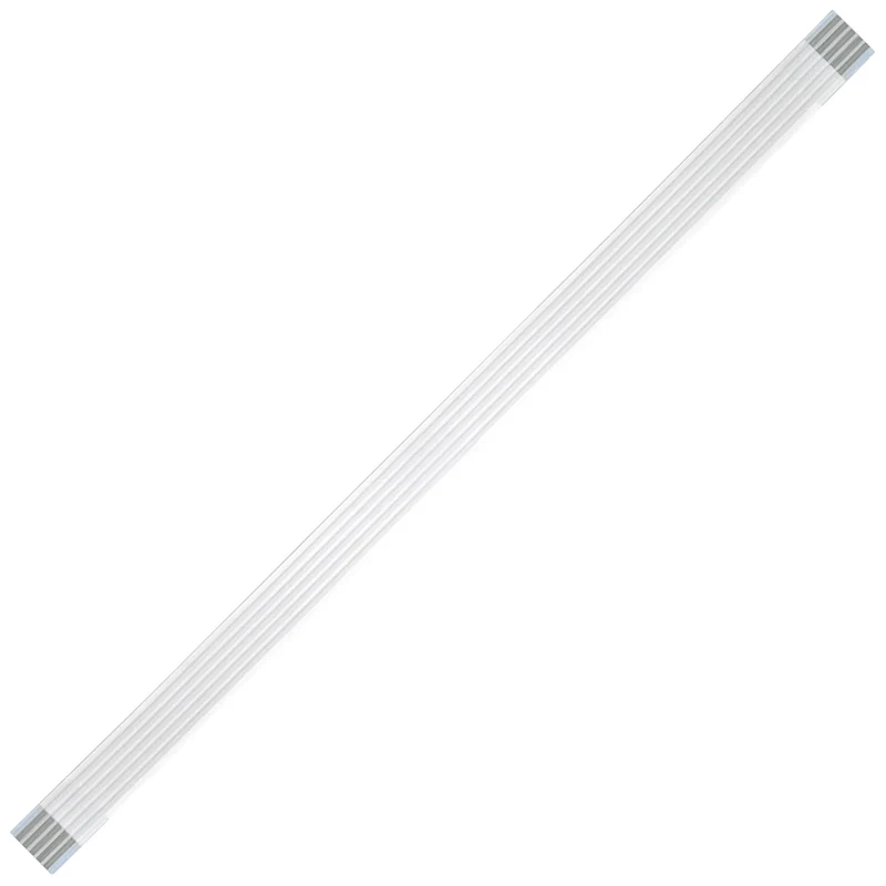 Cavo flat di ricambio universale compatibile con varie apparecchiature, connettore a 5 pin, cavo piatto flessibile lunghezza 15cm