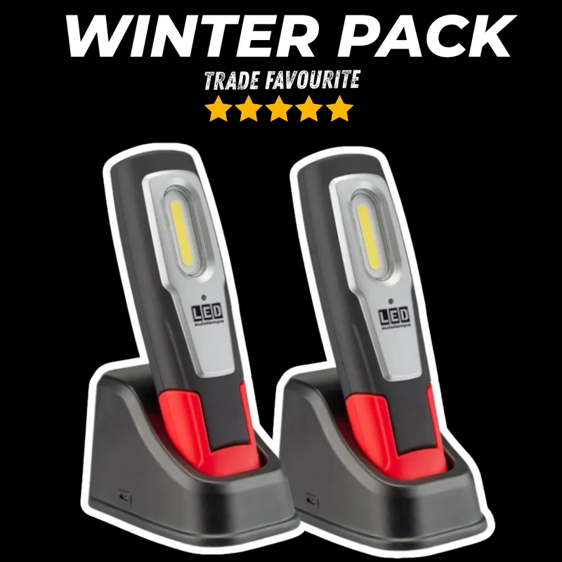 Kit invernale / Torcia ricaricabile a LED Autolamps con base di ricarica