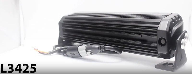 Barra luminosa a LED da 12" con striscia DRL bianca