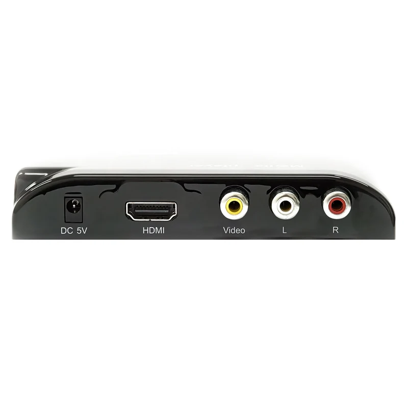 Multimedia Player MP001 Lettore multimediale HDMI con telecomando, 2 ingressi USB e lettore scheda SD, uscita RCA