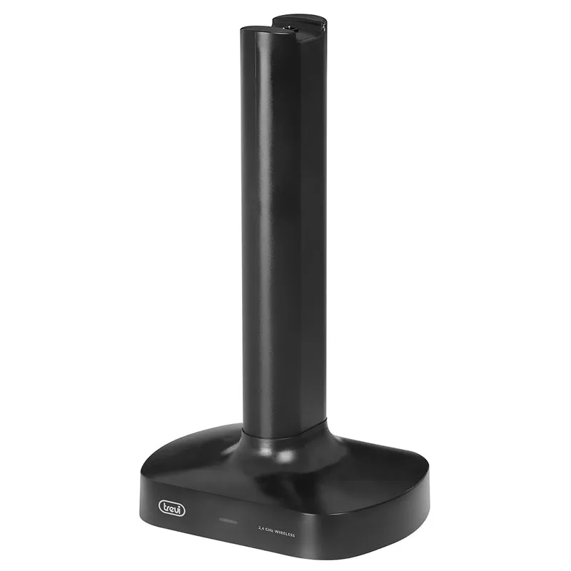 Trevi FRS 1580 TW Set 2 Cuffie TV ricaricabili wireless senza fili a radiofrequenza, portata fino a 30 metri, ingresso stereo jack 3.5 mm e digitale ottico, cavo incluso