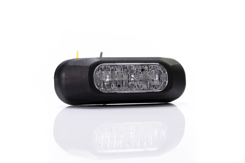 Fristom 3 x Luce stroboscopica di segnalazione di pericolo a LED / Blu