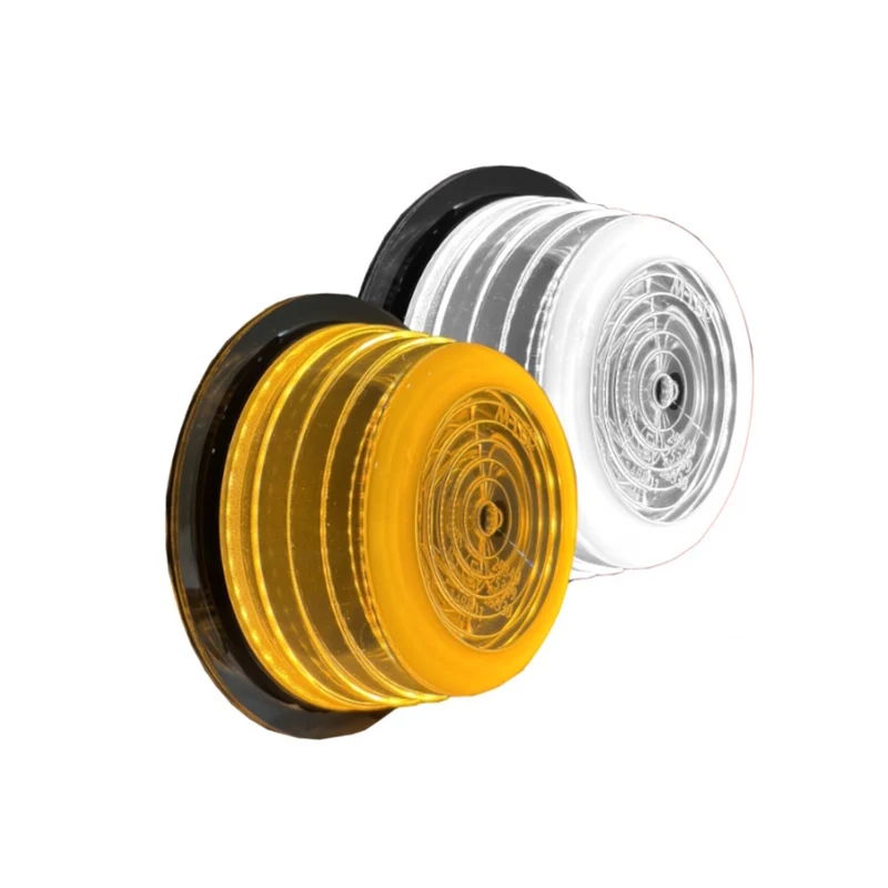 Lampada danese Halo Light - Bicolore ambra/bianco