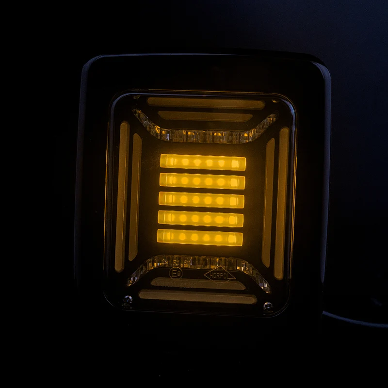 Faro Horpol Cube Block con stop, luce posteriore e indicatore di direzione