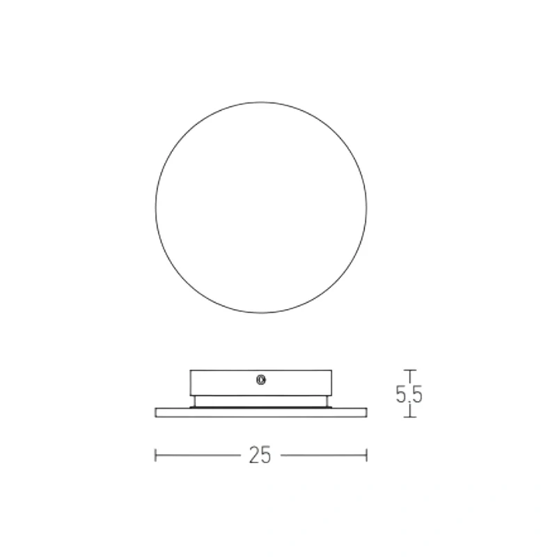 occhio applique 25x5.5cm (art.20272)