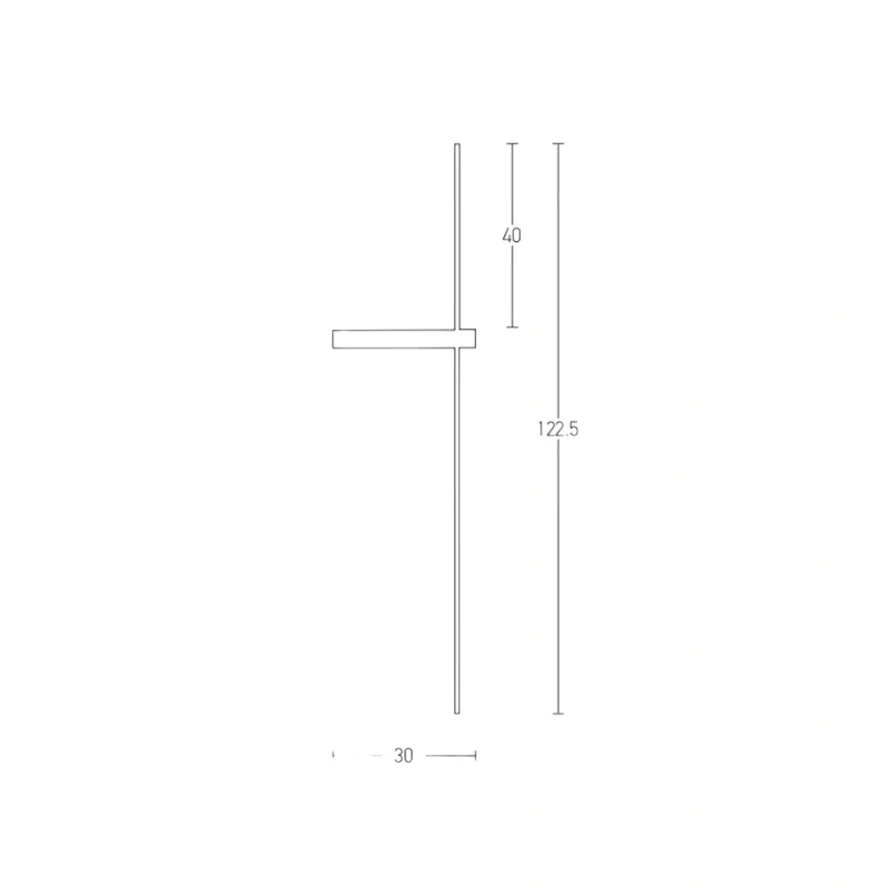 Titan applique 30x122.5cm (art.19117)
