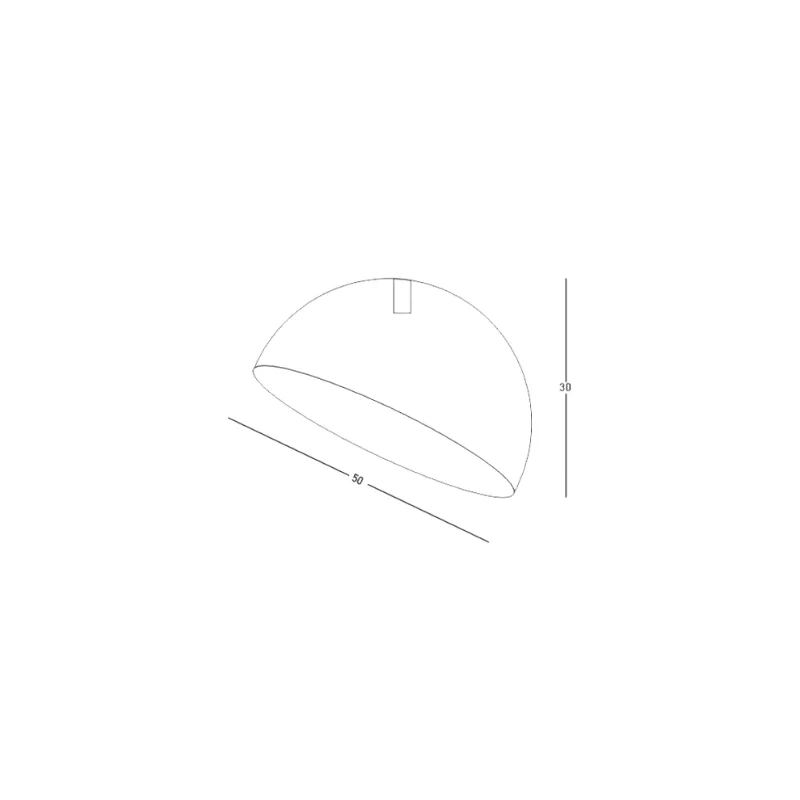 Stilla plafoniera 50x30cm (art.23257)