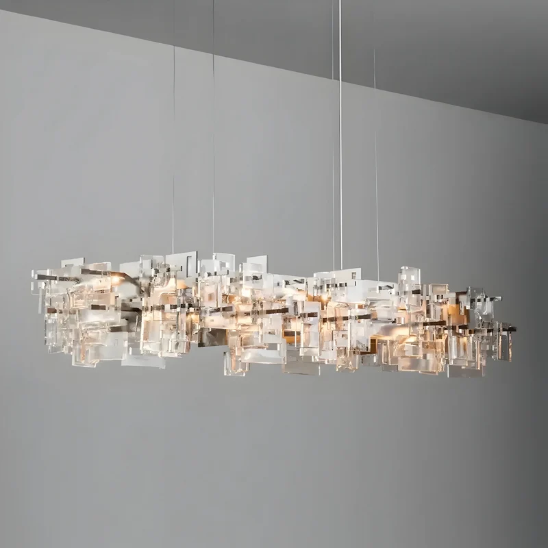 Esstischlampe Cristallo di Gelo