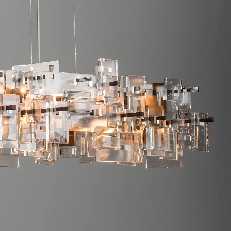 Esstischlampe Cristallo di Gelo