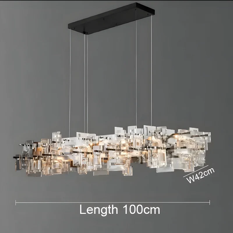 Esstischlampe Cristallo di Gelo