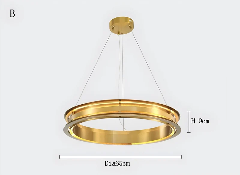 Designer Hängelampe Anello