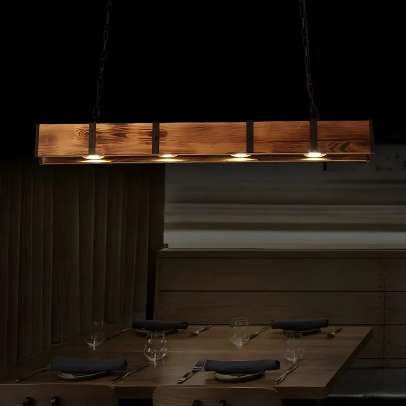 Pendelleuchte Retro Legno