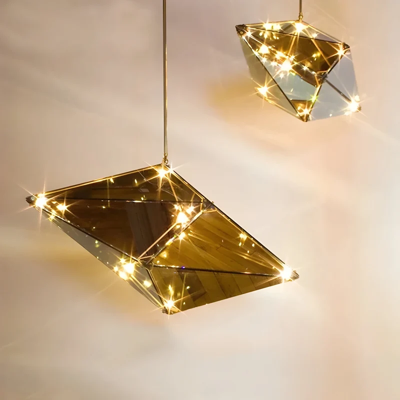 Moderne Hängelampe Diamante Grezzo