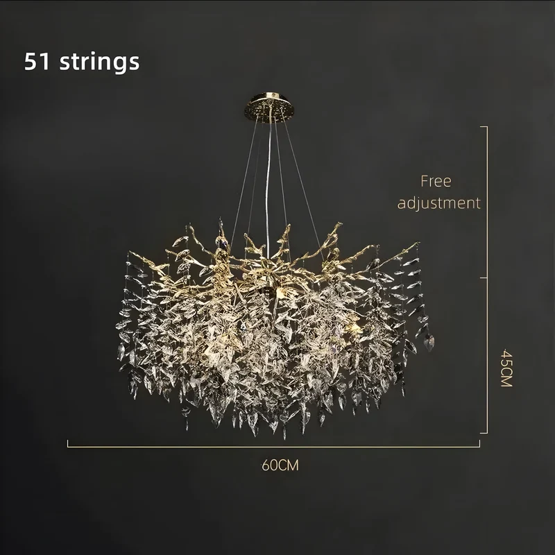 Designer Kronleuchter Scintillio