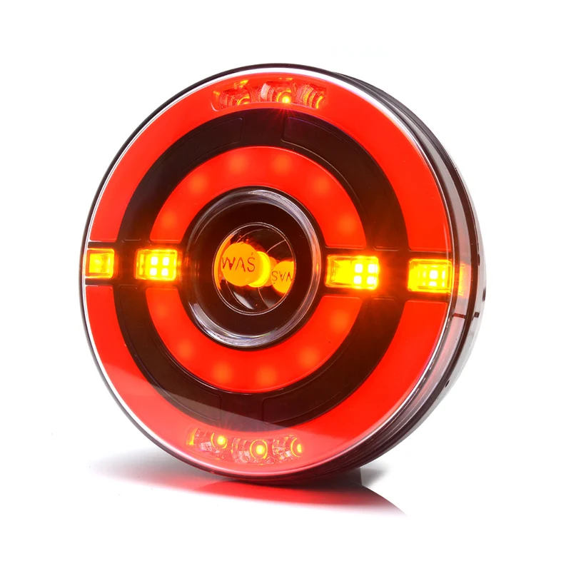Luce posteriore al neon rotonda W208 con indicatore dinamico