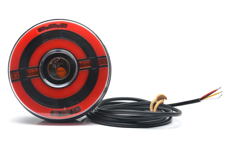 Luce posteriore al neon rotonda W208 con indicatore dinamico