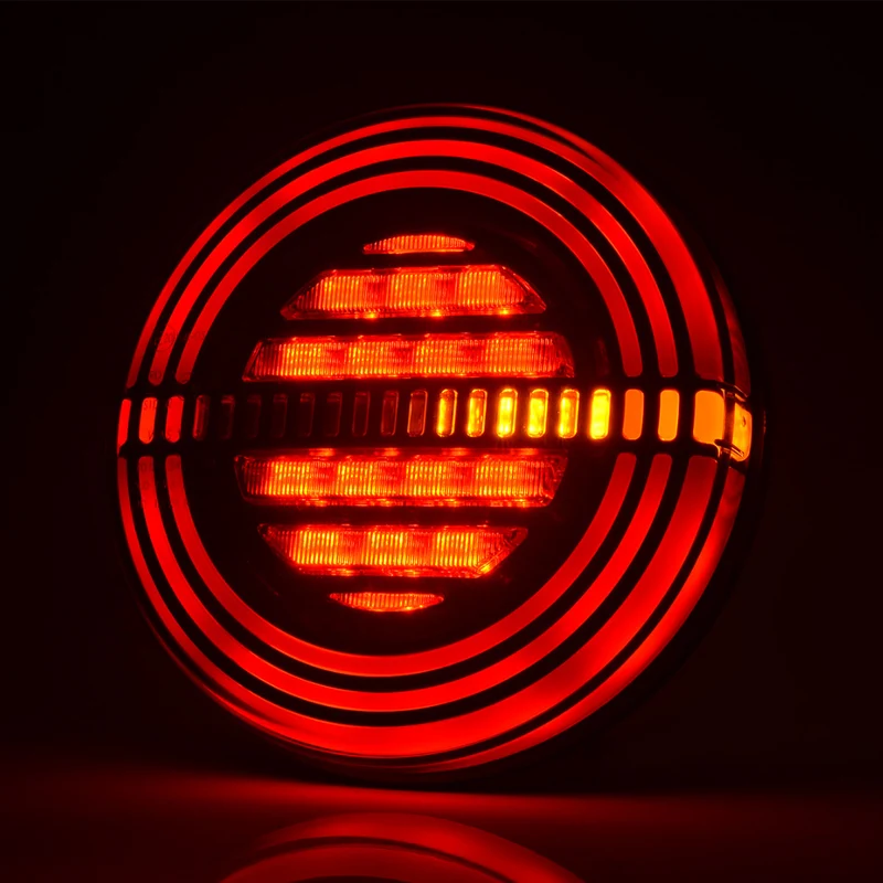 Luce per rimorchio rotonda W191DD con indicatore dinamico
