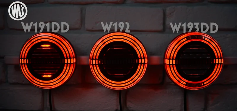 Luce per rimorchio rotonda W191DD con indicatore dinamico