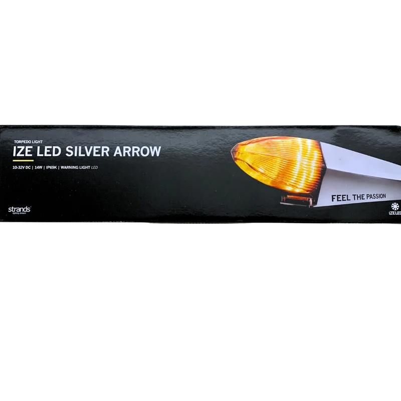 Strands IZE Silver Arrow Torpedo Light con stroboscopio