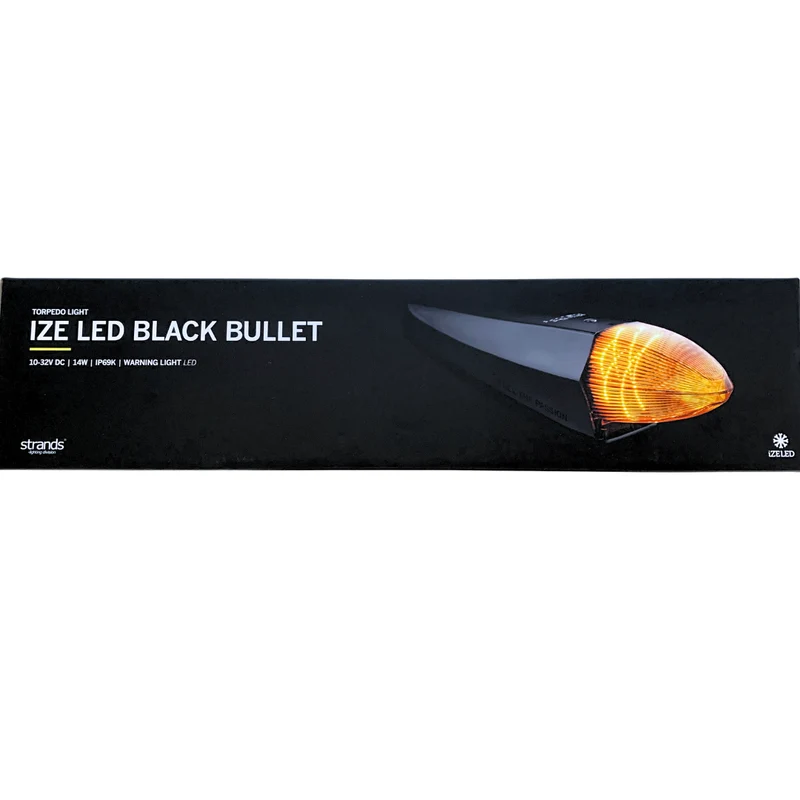 Strands IZE Black Bullet Torpedo Light con stroboscopio