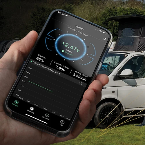 Monitor intelligente della batteria Bluetooth
