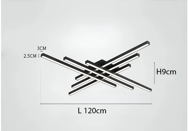 Deckenlampe Nordic Stratos