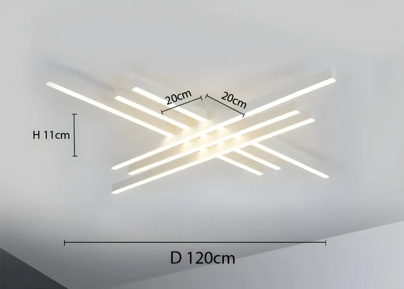 Deckenlampe Nordic Stratos