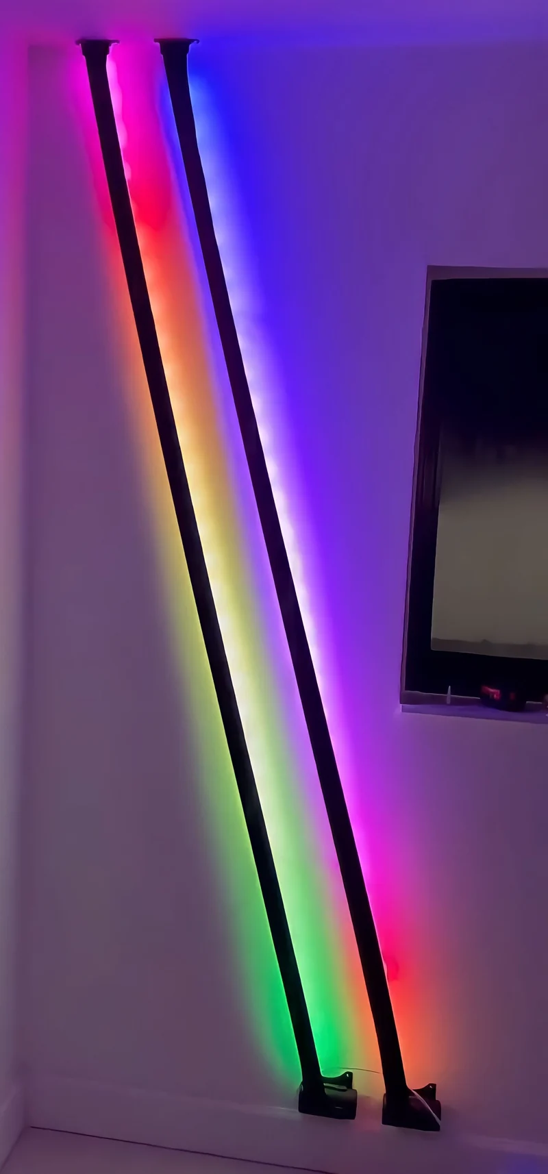 RGB Stripe Wandleuchte
