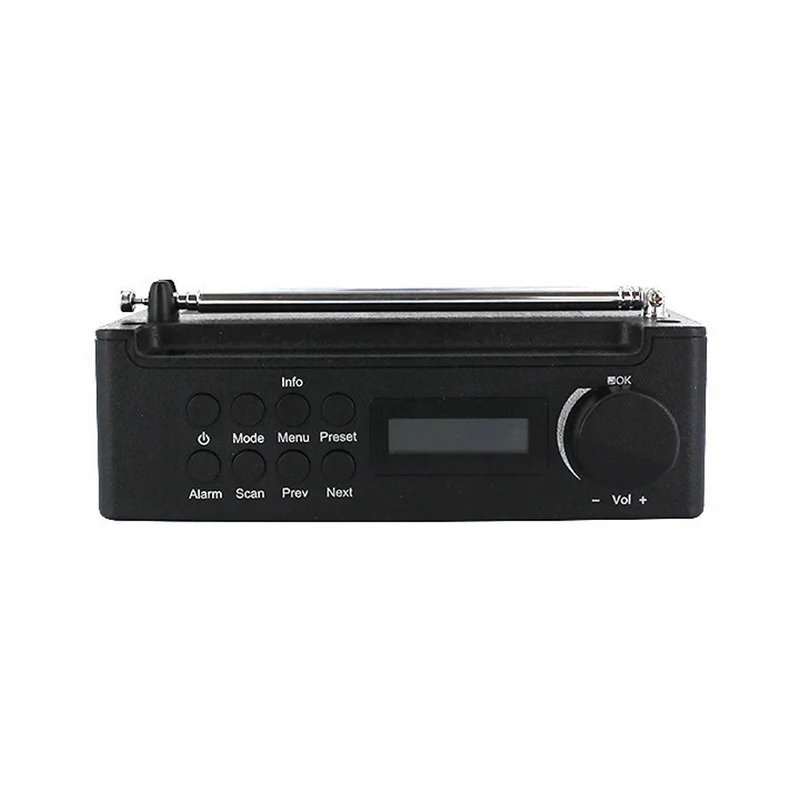 Metronic Radio portatile digitale DAB+ e FM RDS, funzione sveglia, 109 x 155 x 60 mm
