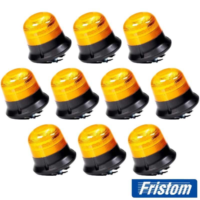 Confezione da 10 fari LED compatti Premium Fristom / Fissaggio con un bullone