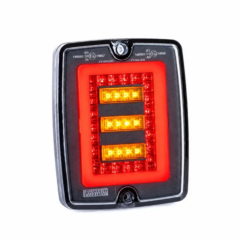 Faro Fristom FT-323 con stop, luce posteriore e indicatore di direzione