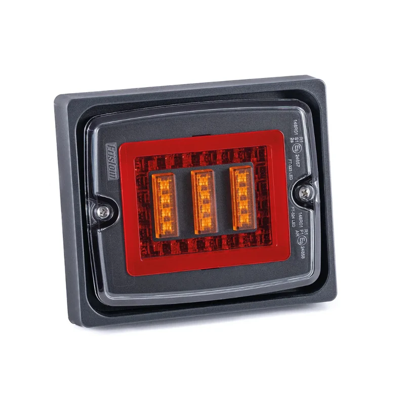 Faro Fristom FT-323 con stop, luce posteriore e indicatore di direzione