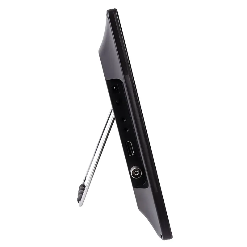 Trevi Gulliver 16 Televisore Portatile LED 16" HDMI con lettore memoria SD, AV e USB, tripla alimentazione, corrente 220V, auto e camper 12V, batteria litio con autonomia fino a 2 ore, TV da campeggio