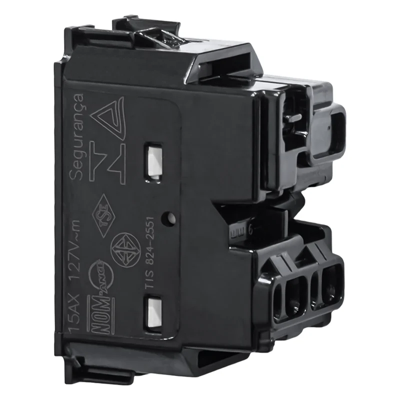 Bticino Living Now K4003 Interruttore con morsetti vite e piastrina, 250V 10A, illuminabile, 1 modulo, controllo illuminazione e altro, completabile con cover della stessa linea