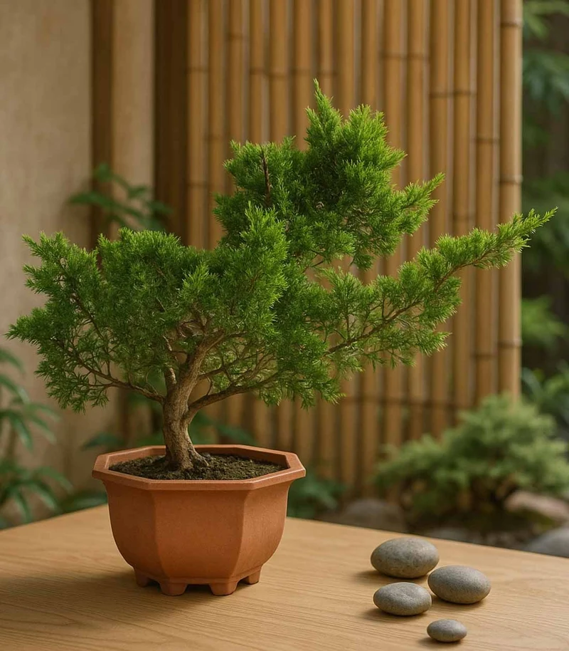 Ginepro Chinensis Bonsai giapponese | H 45 cm