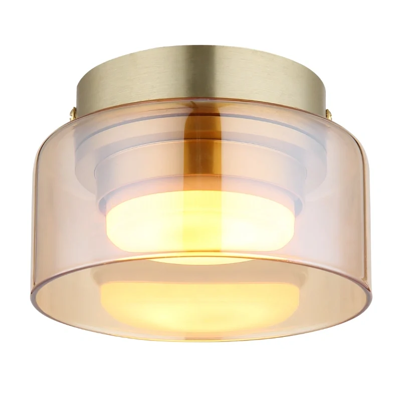Higgins plafoniera oro Ø 130mm A: 85mm