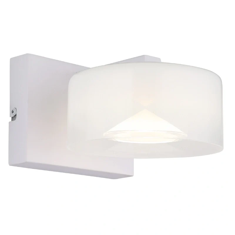 Belinda applique bianco LxA 150x110mm AL: 195mm