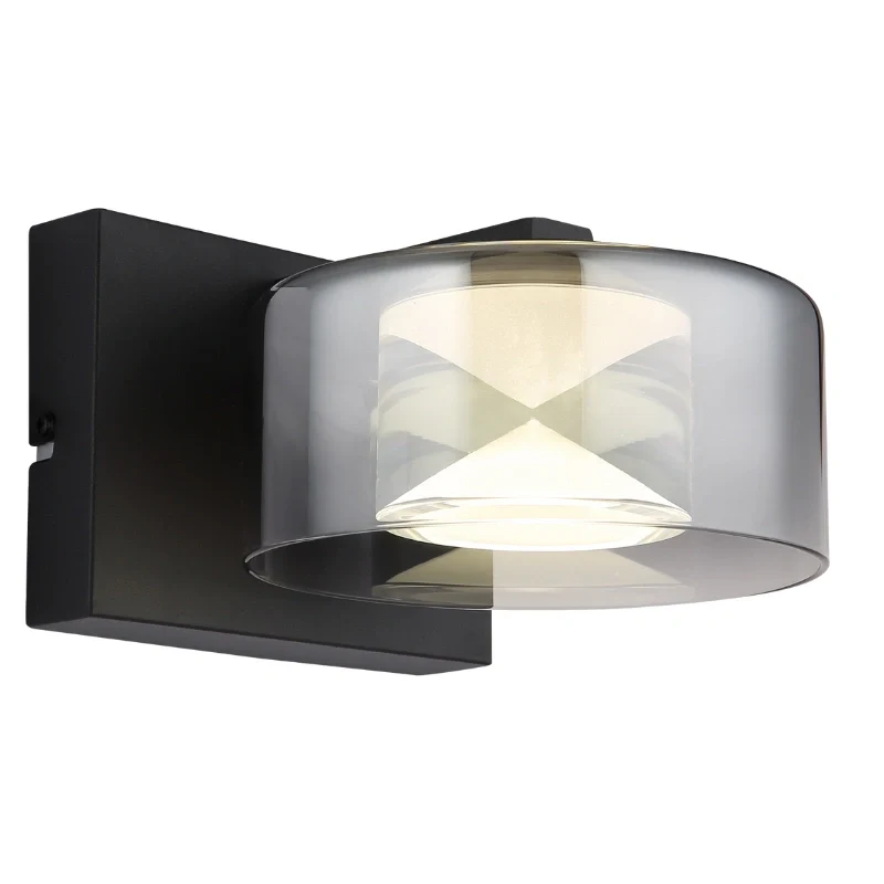 Belinda applique nero LxA 150x110mm AL: 195mm